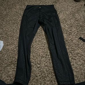 Black (cheeta print) leggings